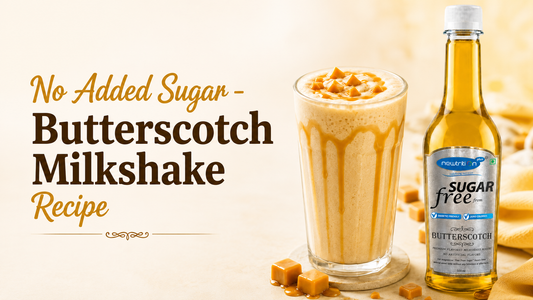 No Added Sugar - Butterscotch Milkshake Recipe