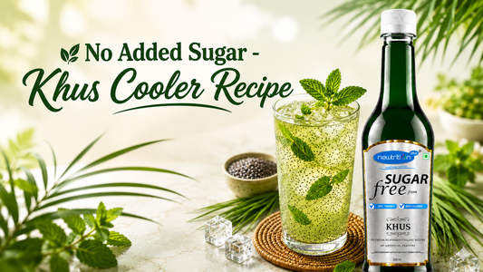 No Added Sugar - Khus Cooler