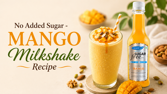 No Added Sugar - Mango Milkshake Recipe