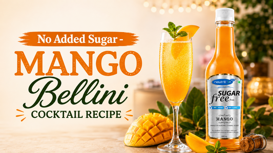 No Added Sugar – "Mango Bellini" Cocktail Recipe Ingredients