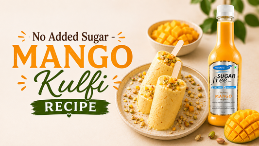 No Added Sugar - Mango Kulfi Recipe