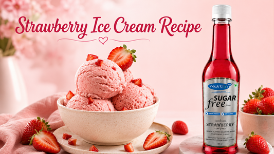 No Added Sugar - Strawberry (High Protein) Ice Cream Recipe