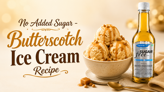 No Added Sugar - Butterscotch Ice Cream Recipe