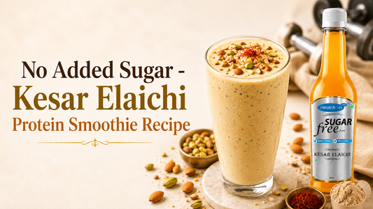 No Added Sugar - Kesar Elaichi Workout Smoothie