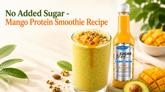 No Added Sugar - Mango Avocado Protein Smoothie