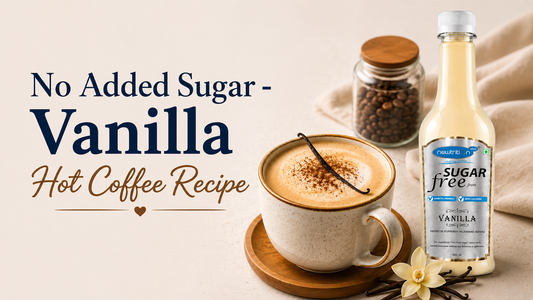 No Added Sugar - Vanilla Coffee Recipe