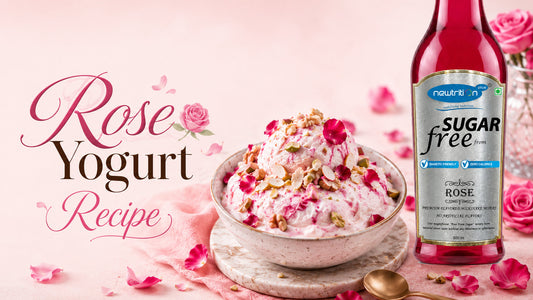 No Added Sugar - Frozen Rose Yogurt Recipe