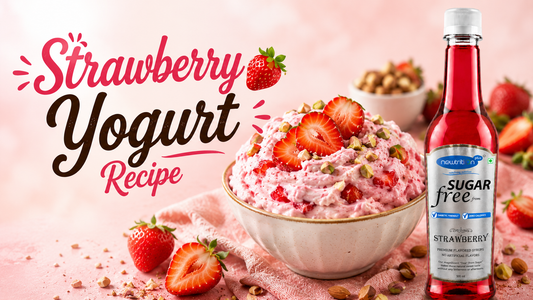 No Added Sugar - Frozen Strawberry Yogurt Recipe
