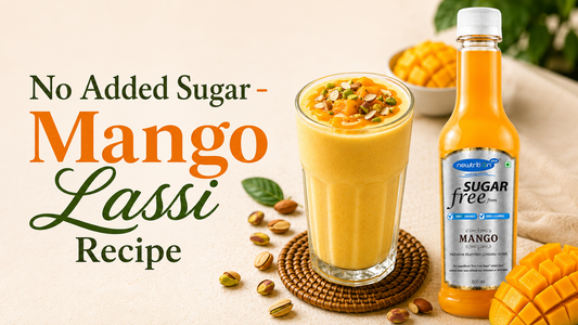 No Added Sugar - Mango Lassi Recipe