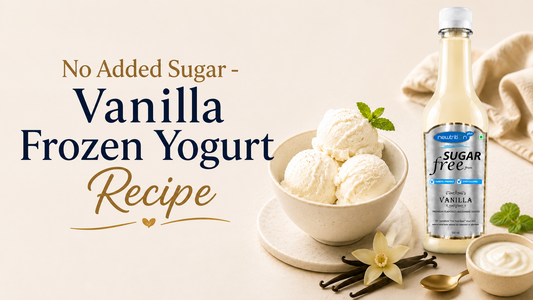 No Added Sugar - Frozen Vanilla Yogurt Recipe