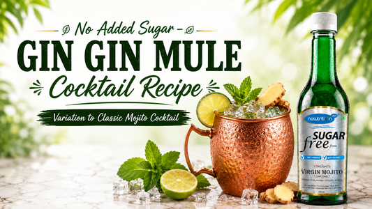 No Added Sugar – Gin Gin Mule Cocktail Recipe
