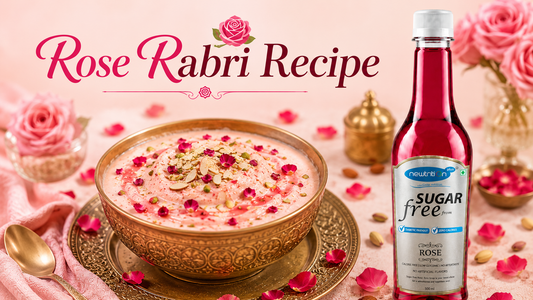 No Added Sugar - Rose Rabri Recipe