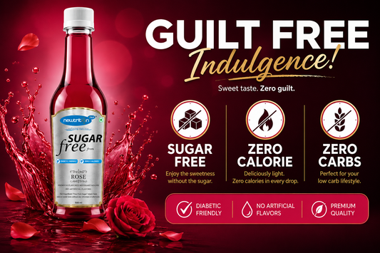 ROSE – SUGAR FREE SYRUP