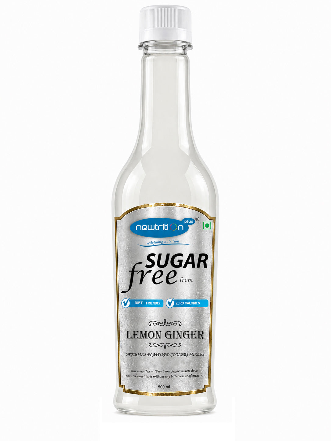 Lemon Ginger Sugar-Free Mocktail Syrup Mixer (Zero Calorie)
