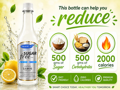 Lemon Sugar-Free Syrup for Lemonade & Mocktails