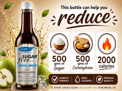 Golden Apple Sugar-Free Mocktail & Cocktail Syrup