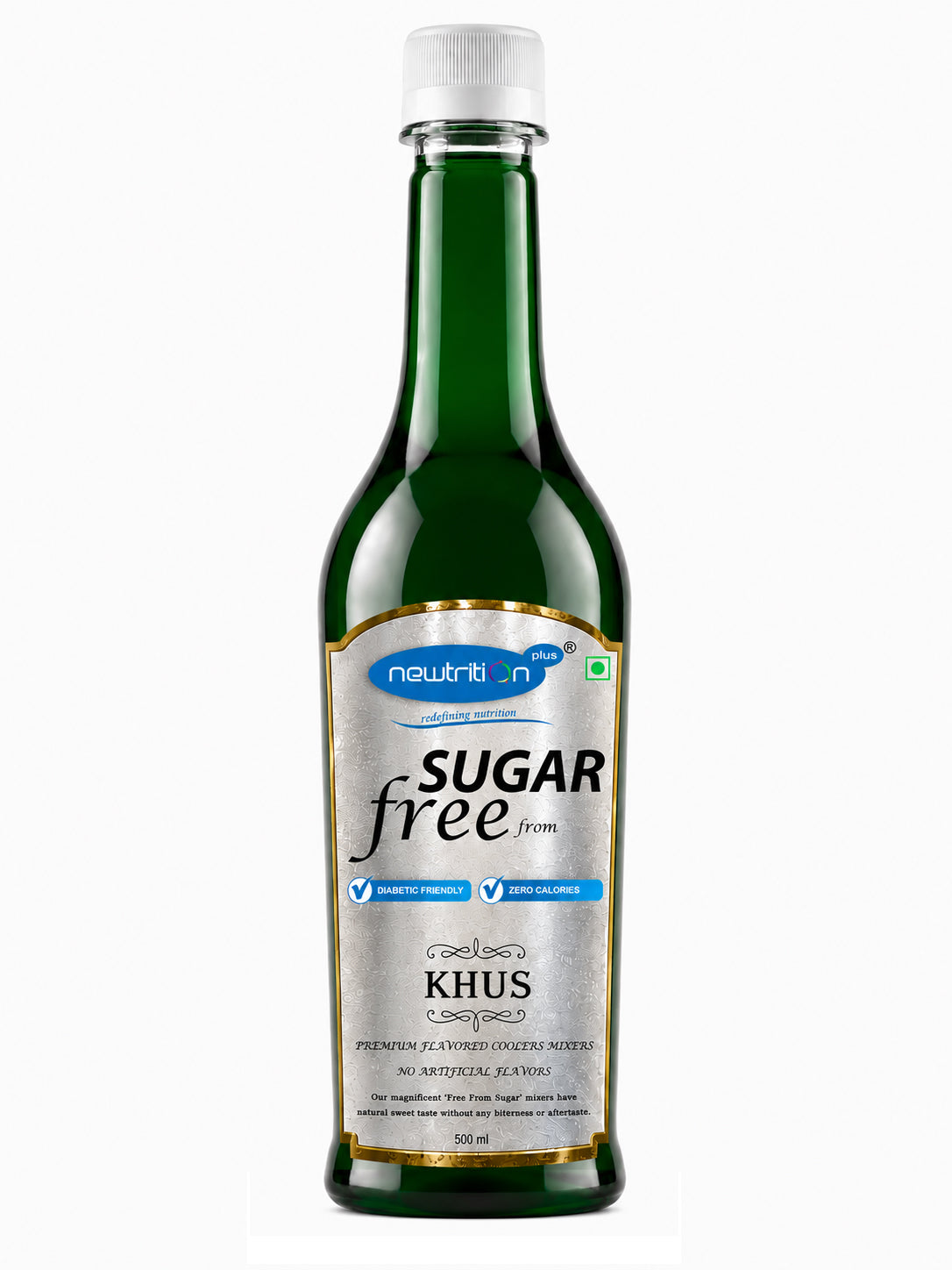 Khus Sugar-Free Syrup (Zero Calorie Cooling Drink Mixer)