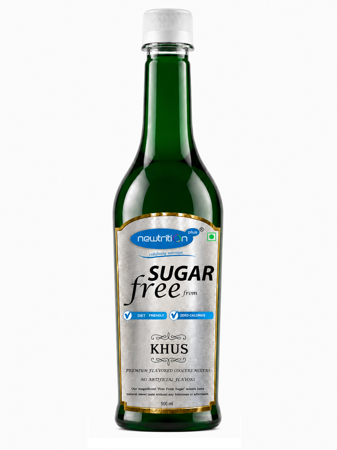 Khus Sugar-Free Syrup (Zero Calorie Cooling Drink Mixer)