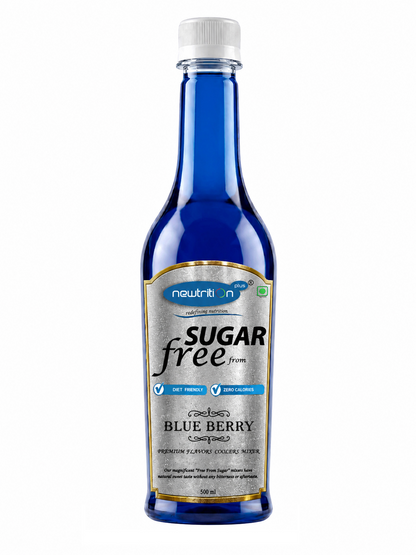 Blueberry Sugar-Free Syrup for Coolers & Smoothies