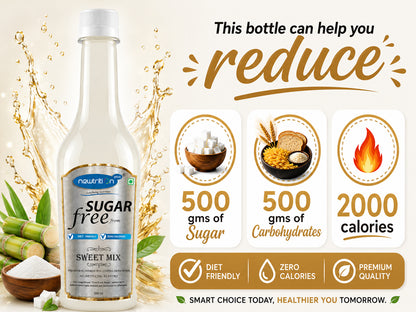 Sweet Mix Zero Calorie Liquid Sweetener for Tea & Coffee