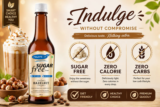 Hazelnut Sugar-Free Coffee Mixer (Zero Calorie & Keto)