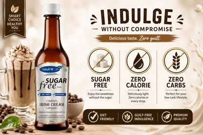 Irish Cream Sugar-Free Coffee Mixer (Zero Calorie & Keto)