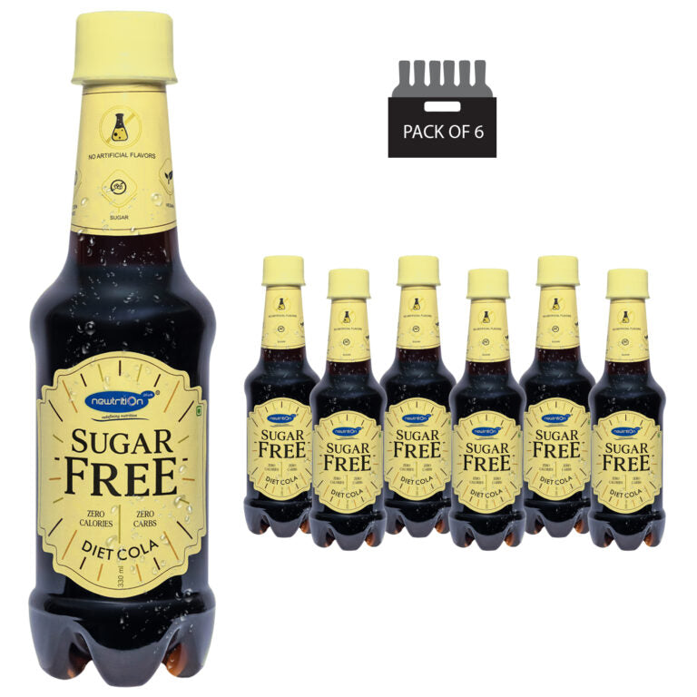 Fizzy Diet Cola (Pack of 6) – Zero Calorie Sugar-Free Soda