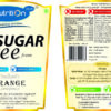 ORANGE - SUGAR FREE SYRUP - Image 6