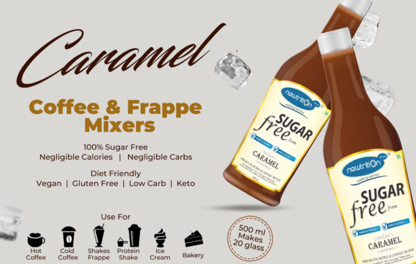 CARAMEL - SUGAR FREE COFFEE MIXER - Image 2