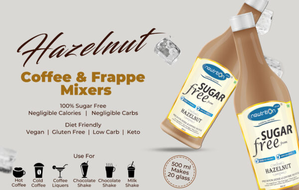 HAZELNUT - SUGAR FREE COFFEE MIXER - Image 2